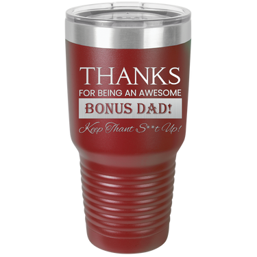 Bonus Dad 30oz Ringneck Tumbler